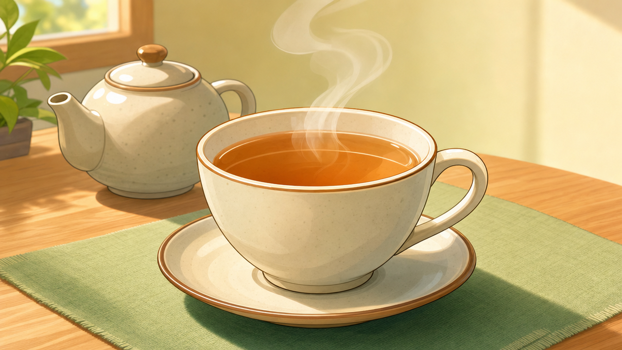 a cup of tea